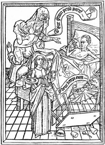Versuchung zur Ungeduld, um 1465, 1964
