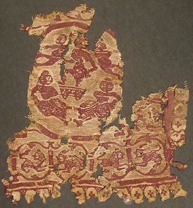 Textilfragment, Byzantinisch, 4.-6. Jahrhundert