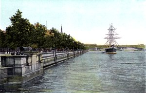 Thames Embankment, London, 20. Jahrhundert