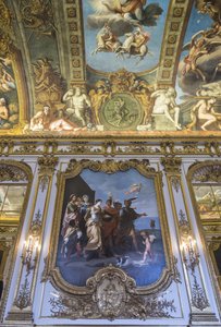 Die Entführung der Helena durch Paris, Kopie der Louvre-Werkstätten von Unbekannt
