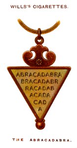 Das Abrakadabra, 1923 von Unbekannt