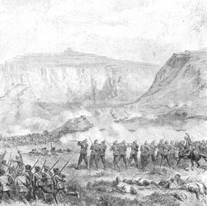 Die abessinische Expedition, 1868: Schlacht von Arogee, am Karfreitag, 10. April, 1901 von Unbekannt