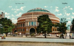 Die Albert Hall, London, ca. 1910 von Unbekannt