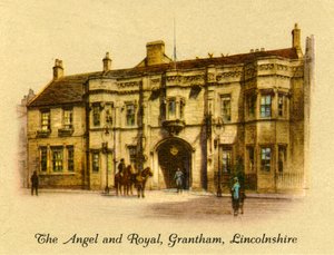 The Angel and Royal, Grantham, Lincolnshire, 1936 von Unbekannt