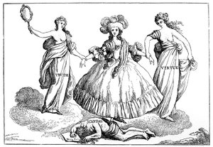 Die Apotheose der Herzogin von Devonshire, 1784 von Unbekannt