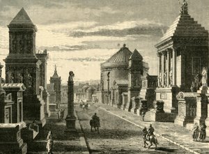 Die Appianische Straße in Rom restauriert