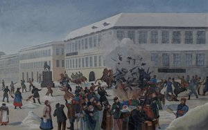 Die Ermordung von Alexander II. am 13. März 1881