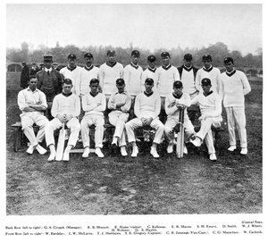Das australische Cricket-Team von 1912