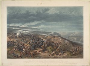 Die Schlacht von Inkerman am 5. November 1854, 1855 von Unbekannt