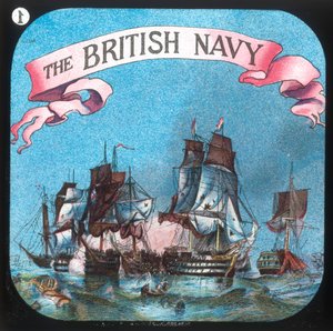 Die Schlacht von Trafalgar, ca. 1900