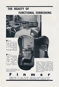 Die Schönheit funktionaler Möbel - Finmar, 1939