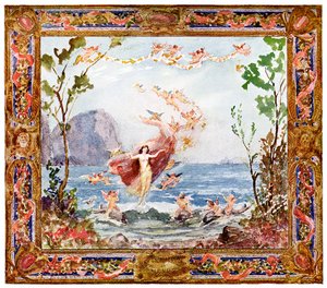 Die Geburt der Venus, 1900 von Unbekannt