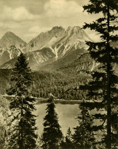 Der Blindsee und der Fernpass, Tirol, Österreich, ca. 1935 von Unbekannt
