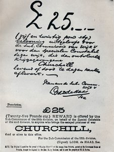 Die Buren versuchten hart, ihn zurückzuerobern, 1899, 1945 von Unbekannt