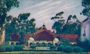 Das Botanische Gebäude, ca. 1935
