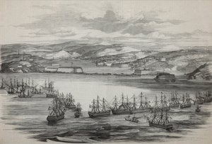 Das britisch-französische Geschwader in Sewastopol