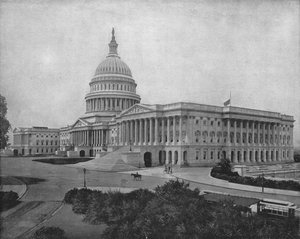 Das Kapitol, Washington DC, USA, um 1900