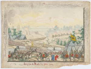 Die Eroberung der Festung Brailov am 7. Juni 1828 von Unbekannt