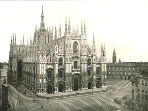 Der Dom, Mailand, Italien, 1895