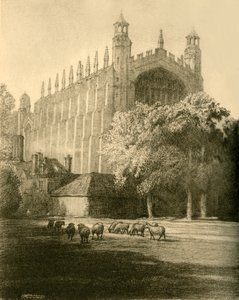 Die Kapelle von Südosten, 1911 von Unbekannt