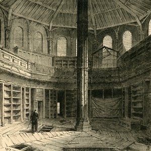 Das Kapitelhaus vor seiner Restaurierung, 1881 von Unbekannt