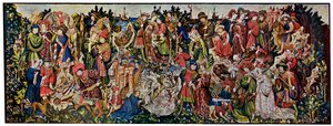 Die Chatsworth-Jagdteppiche, erste der Serie, 1930 von Unbekannt