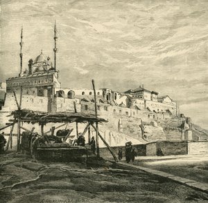 Die Zitadelle von Kairo, erbaut von Saladin