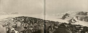 Der Wolkenmacher - Die Aussicht vom Gipfel des Mount Hope, ca. 1908-1909 von Unbekannt