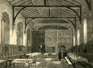 Die College Hall von Unbekannt
