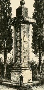Die Säule der Franzosen, Ravenna, errichtet zum Gedenken an Gaston De Foix, 1890