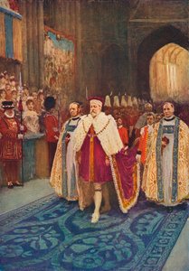 Die Krönung von König Edward VII. und Königin Alexandra, 1902-1906 von Unbekannt