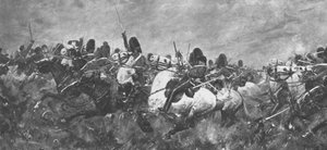 Der Krimkrieg, 1854-56: Die Rallye der Scots Greys...bei Balaklawa, 1901