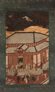 Der Daibutsuden, Hoko-ji, Kyoto, Edo-Zeit, 17. Jahrhundert von Unbekannt