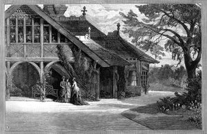 Die Molkerei, Sandringham, Norfolk, 1887 von Unbekannt