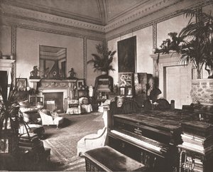 Das Wohnzimmer in der White Lodge, Richmond Park, 1894
