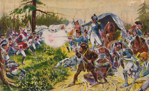 Die Duke of Cornwalls Light Infantry...bei Brandywine, 1777, 1939