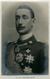Der Herzog der Abruzzen, italienischer Bergsteiger und Entdecker, um 1910 von Unbekannt