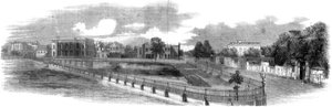 Die Dunkin Bustee, Chowringhee, Kalkutta, Indien von Unbekannt