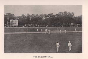 Das Durban Oval, Südafrika, 1912