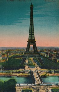 Der Eiffelturm, Paris, ca. 1920
