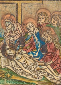 Die Einbalsamierung Christi, um 1480-1490