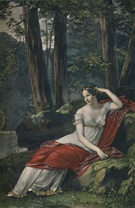 Die Kaiserin Josephine im Park von Malmaison
