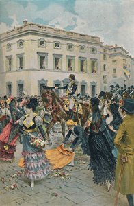 Der Einzug Ferdinands in Madrid, 23. März 1808, 1896