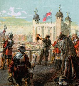 Die Hinrichtung von Lord Strafford, 1641, ca. 1850