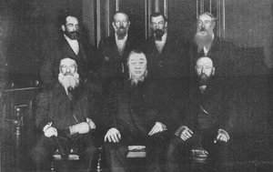 Der Exekutivrat der Südafrikanischen Republik, um 1899, 1902
