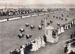 Das Ziel des Royal Hunt Cup, um 1903