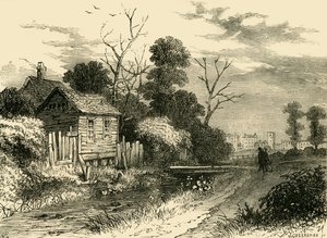 Der Fleet River, nahe St. Pancras, 1825, ca. 1876