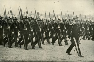 Der französische Offizier in der Ausbildung, 1919