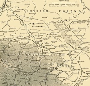 Die galizische Kampagne, Erster Weltkrieg, ca. 1915, ca. 1920