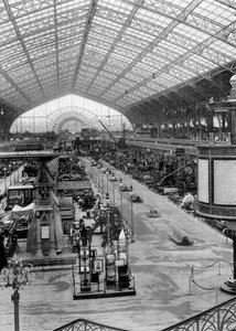 Die Maschinenhalle, Weltausstellung, Paris, 1889